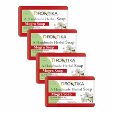Mogra Handmade Herbal Soap (Pack of 4)